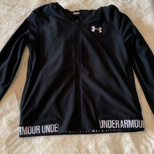 Black under armor jacket